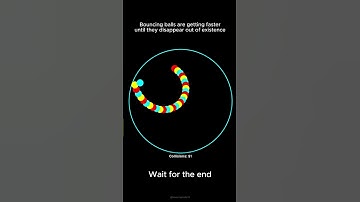 Bouncing balls simulation #bouncingballs #physics #foryou #shorts #reels #memes #viral