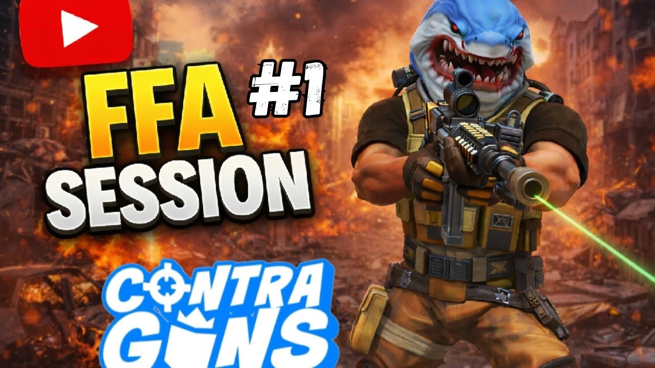 CONTRA GUNS - FREE FOR EVERYONE SESSION #1 | EPIC GAME.