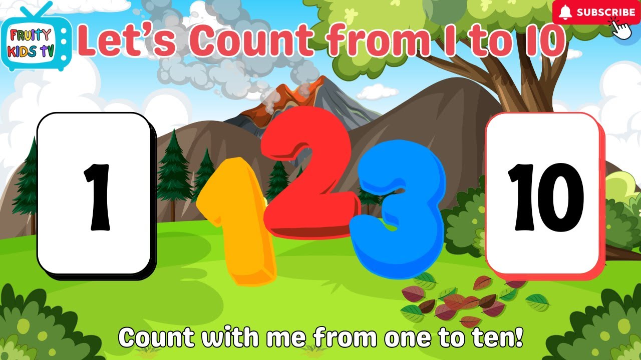 Counting Number Song | Numbers 1 to 10 Learning | Kids Educational ...