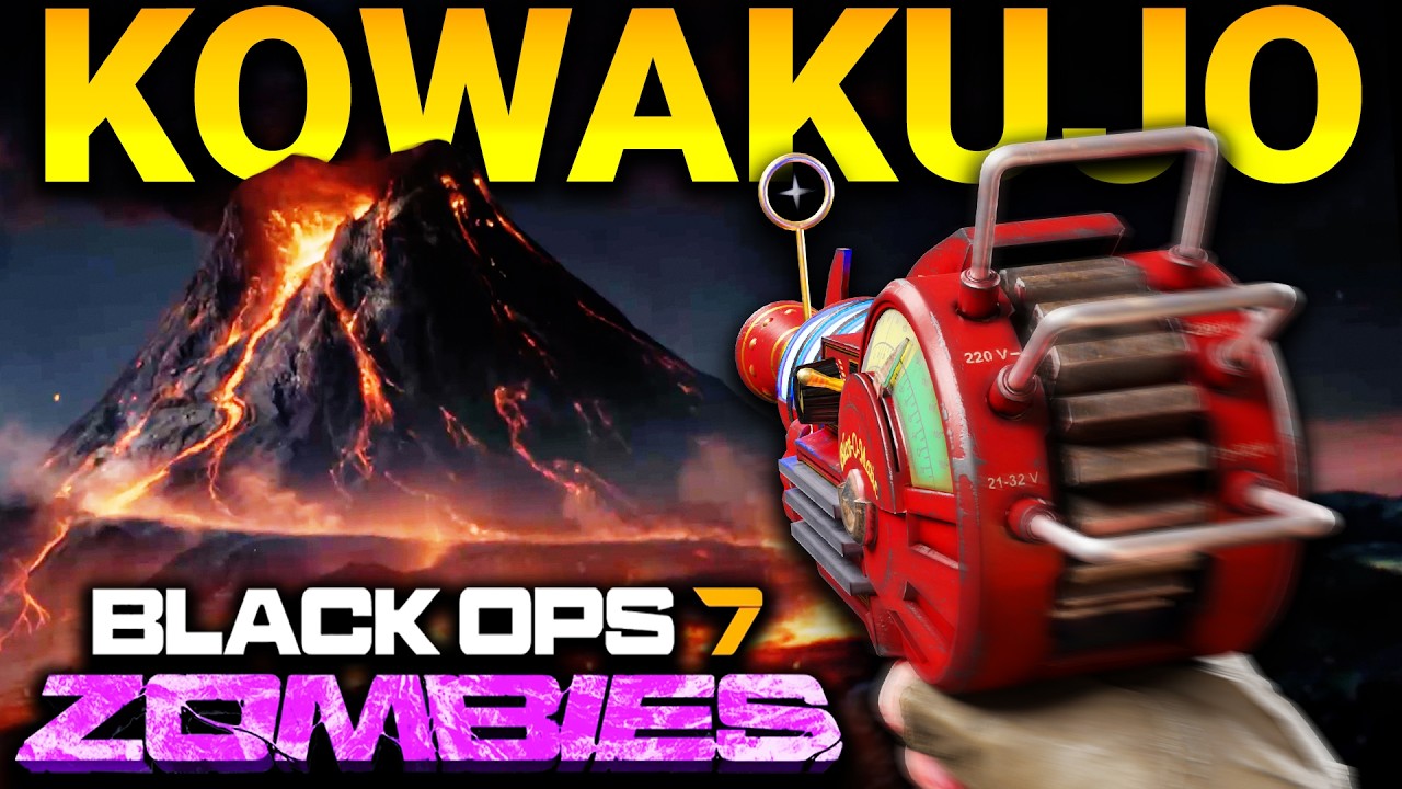 KOWAKUJO EASTER EGG HUNT: Black Ops 7 Zombies NEW MAP Gameplay & Walkthrough!