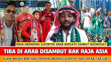 🔴 BIKIN MERINDING ‼️ Sambutan istimewa pemain timnas indonesia dari fans Arab Saudi saat tiba ??
