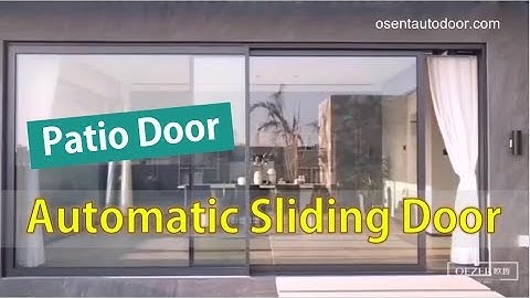 OSENT Automatic Sliding Patio Door Opener