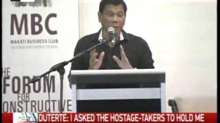 Duterte recalls 1989 hostage crisis in Davao