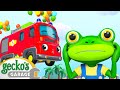 High-Flying Fire Truck | Gecko&#39;s Garage | Cartoons For Kids | Toddler Fun Learning