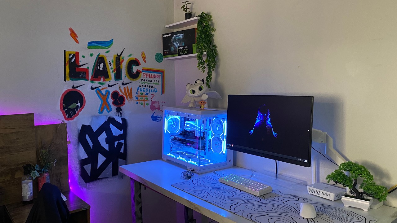 Transformei meu quarto gamer gastando pouco!🔥