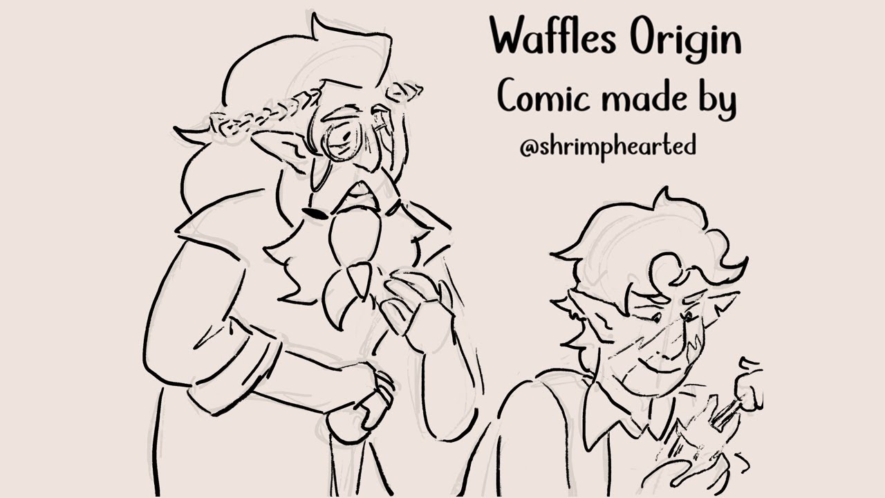 Waffles Origin The Owl House Comic Dub YouTube