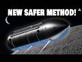 SpaceX's Much Safer Way to Land Starship on the Moon Shocked NASA!
