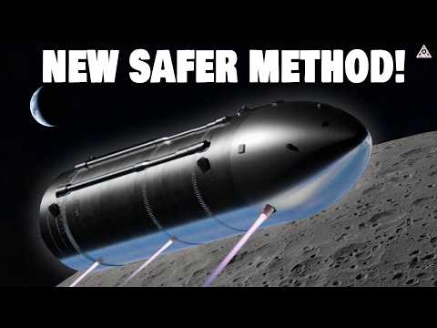 Video SpaceX's Much Safer Way to Land Starship on the Moon Shocked NASA!
