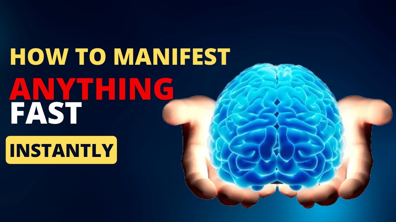 How To Manifest Anything You Want Instantly - YouTube