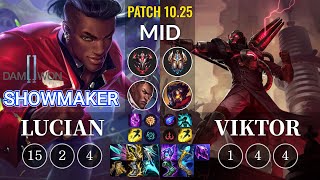 DWG Showmaker Lucian vs Viktor Mid - KR Patch 10.25