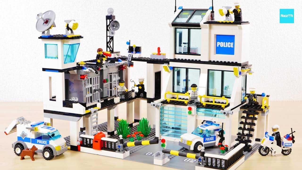 レゴ シティ 警察署 7744 ／ LEGO City Police Headquarters Speed Build & Review