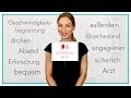 Geschwindigkeitsbegrenzung? Arzt? | Aussprache, bitte!