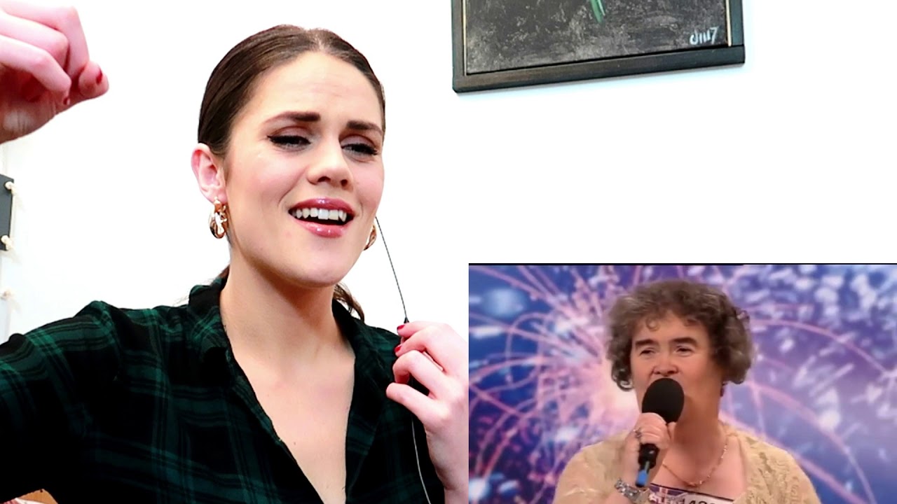 Reaction video Susan Boyle (I dreamed a dream on Britain's Got Talent