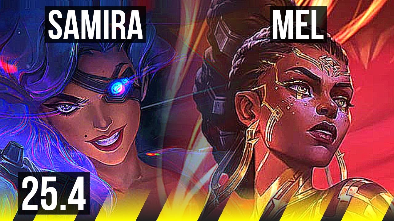 SAMIRA & Lux vs MEL & Vayne (ADC) | EUNE Challenger | 25.4