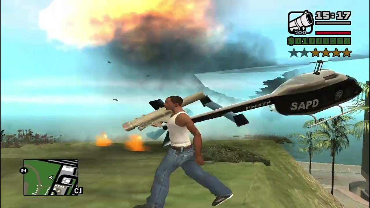 Fugindo Da Policia 6 Estrelas Gta San Andreas YouTube 