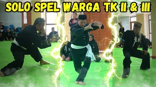 KELUWESAN SOLO SPEL TINGKAT II & III PSHT