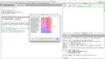 Polynomial regression in python step 1 video 45 machine learning