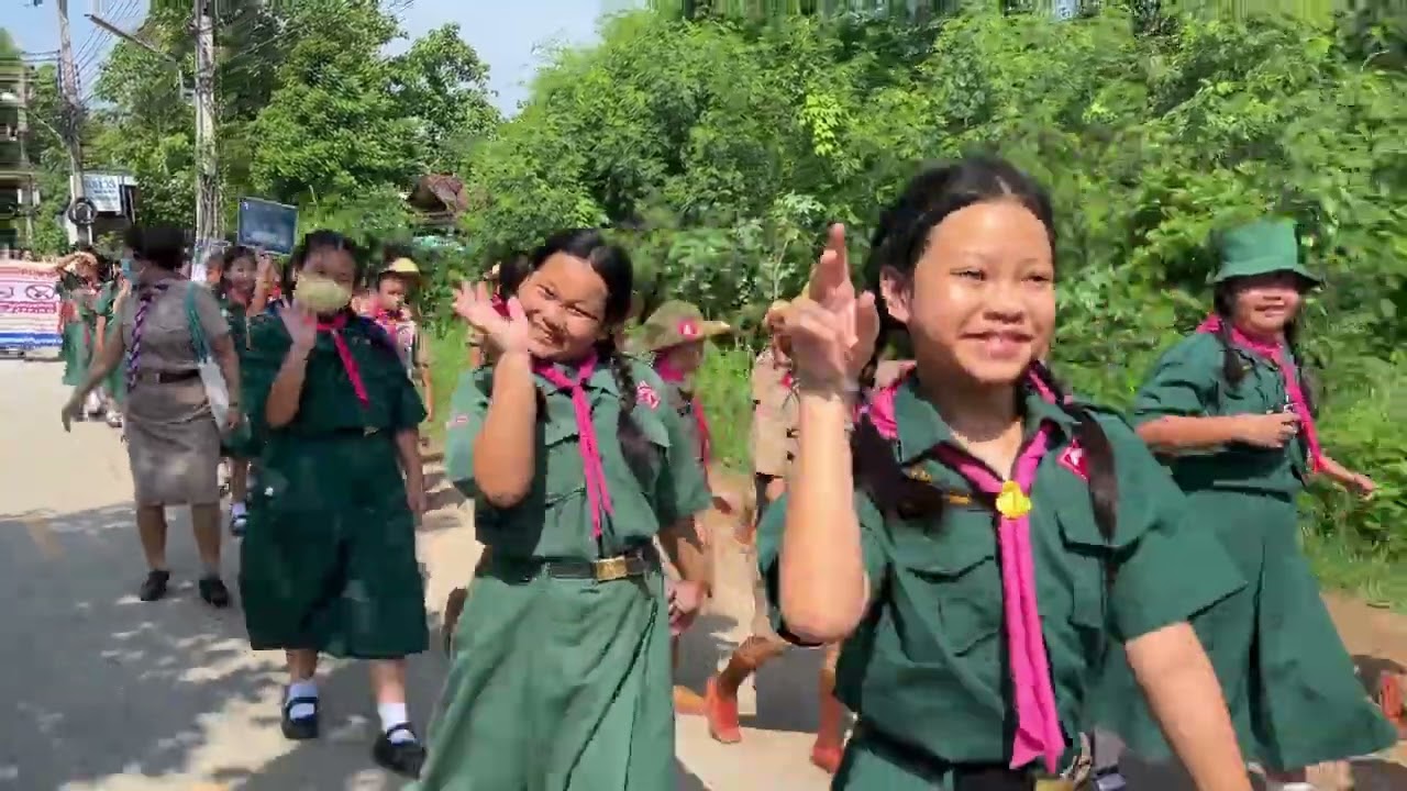 กิจกรรมวันงดสูบบุหรี่โลก โรงเรียนชุมชนบ้านฟ่อนวิทยา สพป.ลำปาง เขต 1