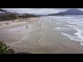 Incrível  Vejam a praia grande e praia toninhas e o tempo do mirante em Ubatuba litoral  11/01/21