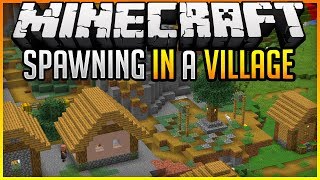 Seed: Spawning in a Village ✨ Minecraft 1.14.4 ✨ErikOnHisPeriod