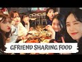 GFRIEND SHARING FOOD