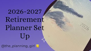 2026-2027 Retirement Planner  Set Up