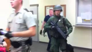 Jail secured by Okmulgee County Sheriff's Office S.O.T. team