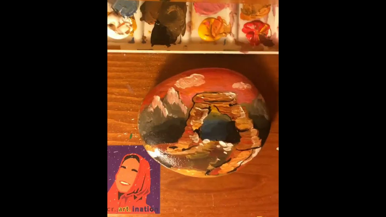 Timelapse of Delicate Arch Painting (Arches National Park)
