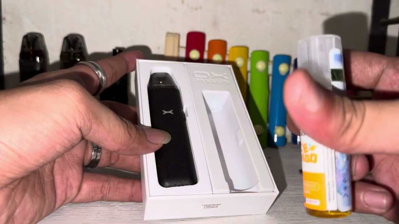 UNBOXING OXVA XLIM GO WARNA HITAM + OX PASSION