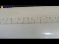 How to Achieve Ruler Marking on White PVC Pipe by CYCJET LF30F High speed Fly Laser Marking Machine