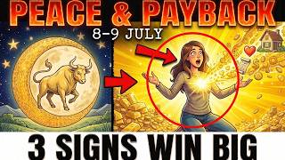 Moon Enters Taurus TOMORROW: The Peace & Payback You’ve Been Waiting For (3 Signs Win BIG July 8)