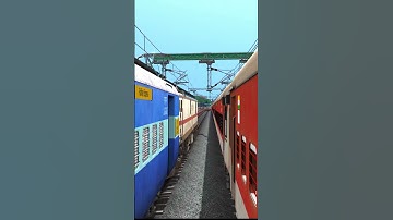 TRAINS LOOP LINE OVERTAKE | NTG GAMING  #trainsimulator #indianrailways #trainsim #ts2022