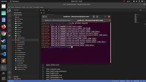 Laravel 8 - Jetstream login, logout, profile user, change passwor in 5 Min (UBUNTU 20.4 LTS LINUX )