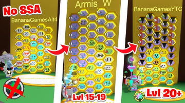 How To Actually Get Good At Bee Swarm (No SSA → Lvl 20 Hive)