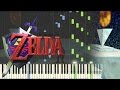 The legend of zelda  great fairys fountain  piano synthesia