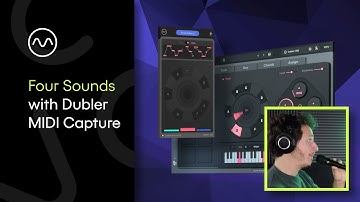 Four Sounds with the Dubler MIDI Capture Plugin