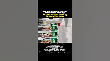 UV Adhesive Endpoint Protection 10 Second Cure for Precision Sealing! ⚡🔒