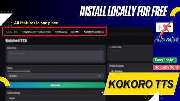 Install Latest KOKORO TTS 