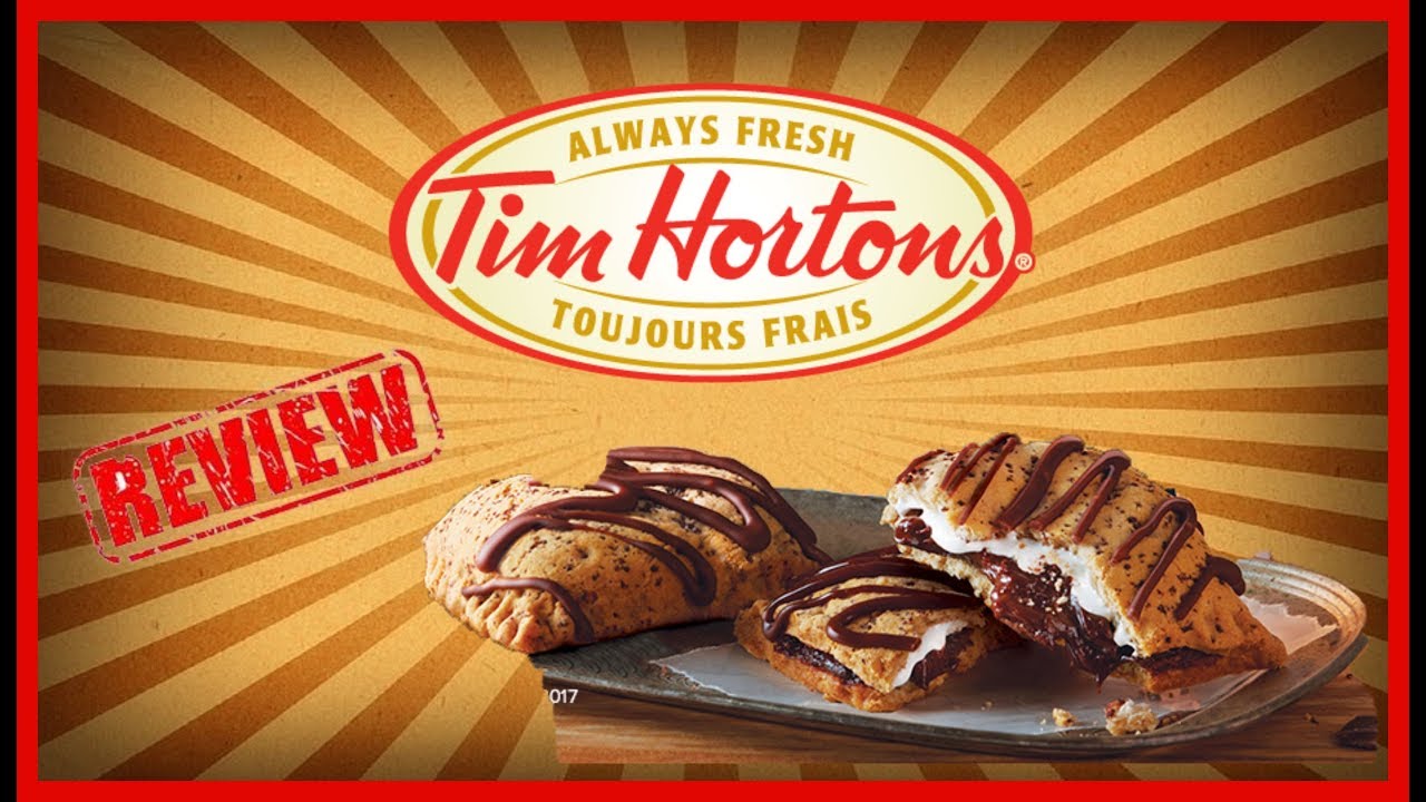 ♥Tim Horton Smore's Pocket Food Review♥August 7th 2017 YouTube