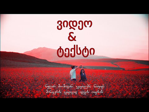 მეგი გოგიტიძე - მე და შენ / Megi Gogitidze - Me da Shen (არაოფიციალური ვიდეო ტექსტით)