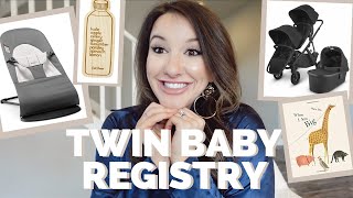 OUR BABY REGISTRY 2021 | twin pregnancy | heather fern