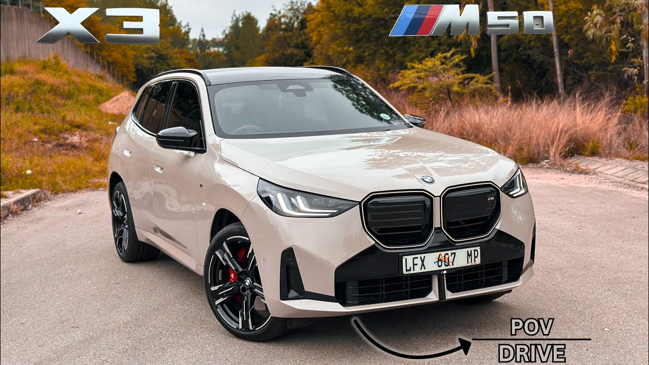 Вид от первого лица: BMW X3 M50 2025 года | в 4K |