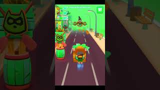 Talking Tom Hero Dash Gold Flasher Tom Defeat The Big Raccoon Boss In Sky Events Challenge #Shorts