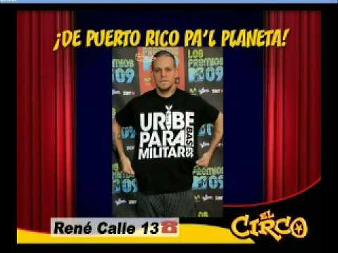 Ren de Calle 13 en el Circo sobre isulto a Fortuo ...