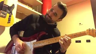 Antonio Cordaro - "Coming back to life" guitar solos (David Gilmour - Pink Floyd) chords