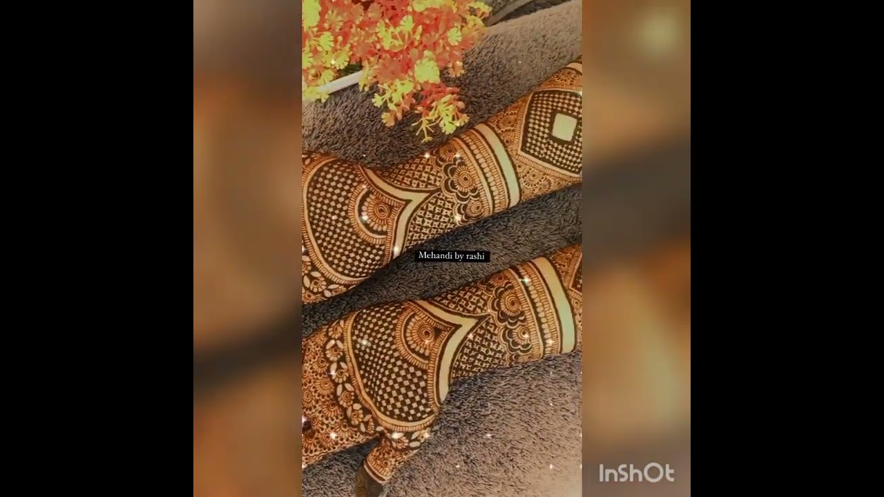 Bridal henna mehndi designs