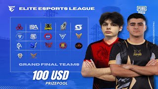 PUBG MOBILE GRAND FINAL – ELITE ESPORTS LEAGUE | Intense Battle Live!