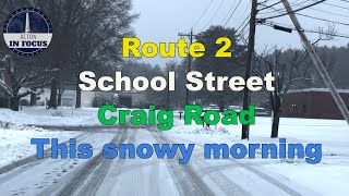 Route 2 to Craig Road in Acton, MA