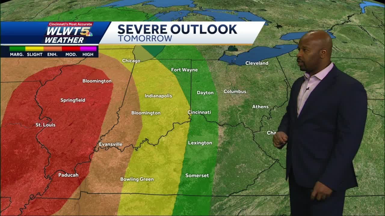 Rounds of storms bring severe weather threat this weekend - YouTube