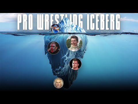 The Pro Wrestling Iceberg Explained (WWE, WCW, ECW, TNA, NJPW etc)